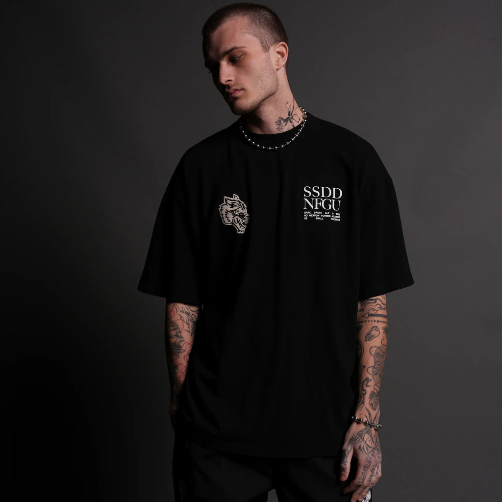 Camiseta Oversized Darc Sport No Weapon
