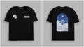 Camiseta Oversized Darc Sport Wolves Dark