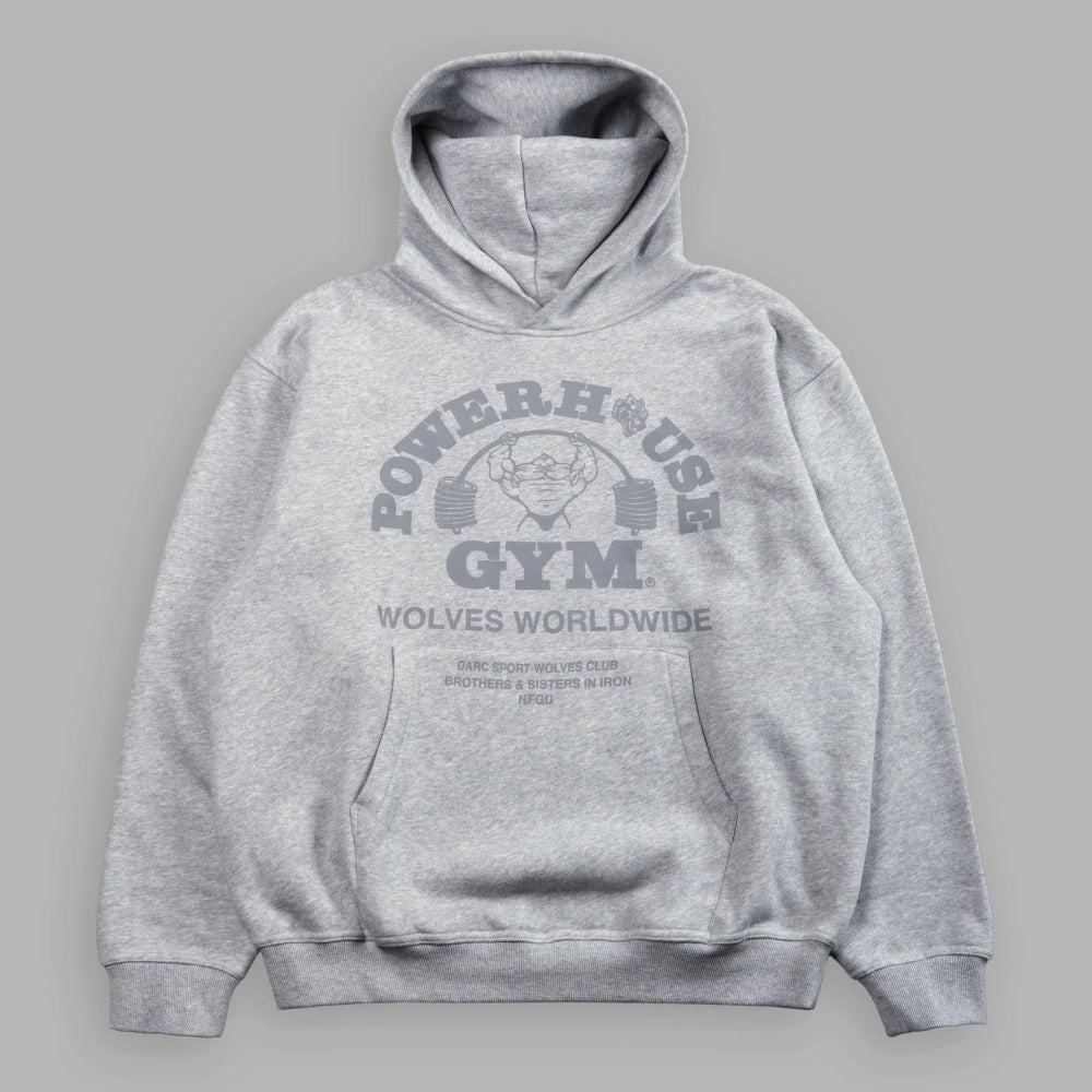 Moletom Darc Sport POWERHOUSE WOLVES HOODIE - HEATHER GRAY