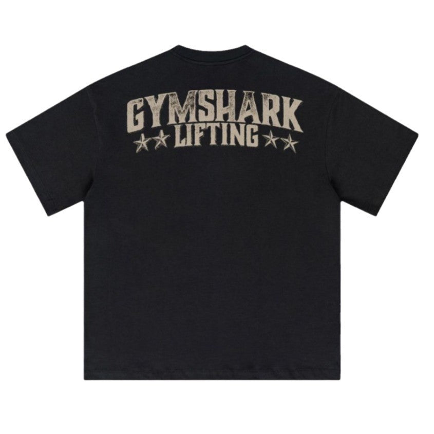 Camiseta Gymshark Lifting Oversized Distressed