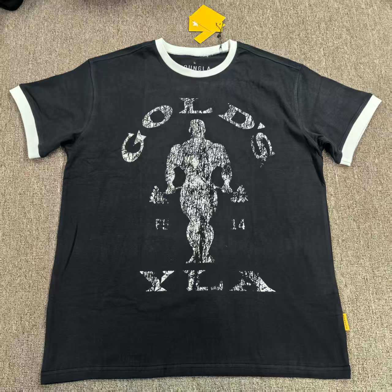 Camiseta Ringer YoungLA Gold's Gym Vintage