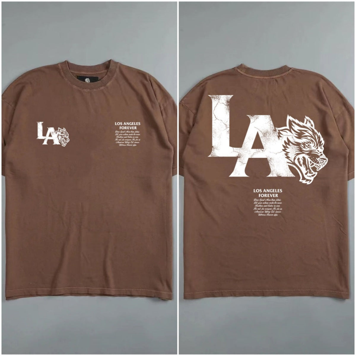 Camiseta Oversized Darc Sport American Wolf LA