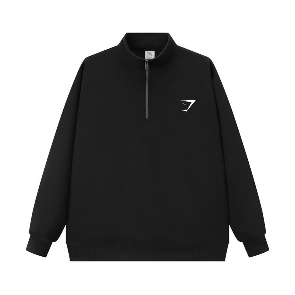 Moletom com Capuz Half-Zip Gymshark Oversized