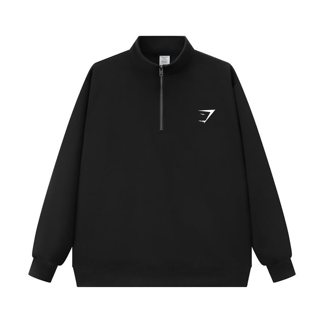 Moletom com Capuz Half-Zip Gymshark Oversized