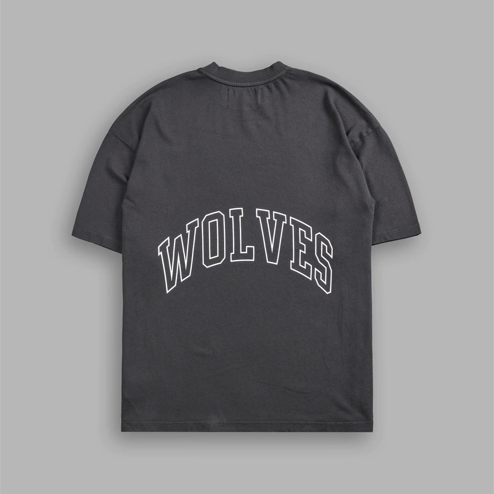 Camiseta Oversized Darc Sport Wolves Dark