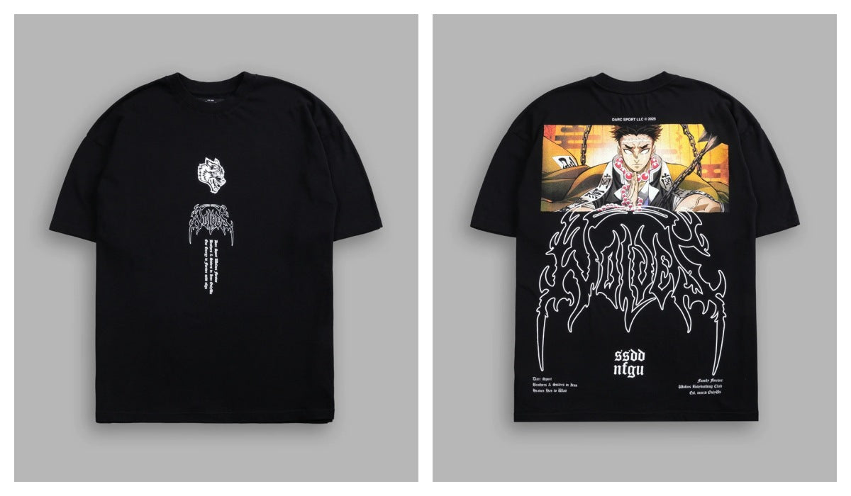 Camiseta Oversized Darc Sport Wolves Forever