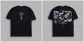 Camiseta Darc Sport WAY OF THE WARRIOR "SKELETON WOLF"