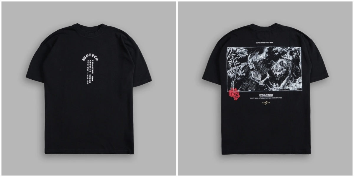 Camiseta Darc Sport WAY OF THE WARRIOR "SKELETON WOLF"