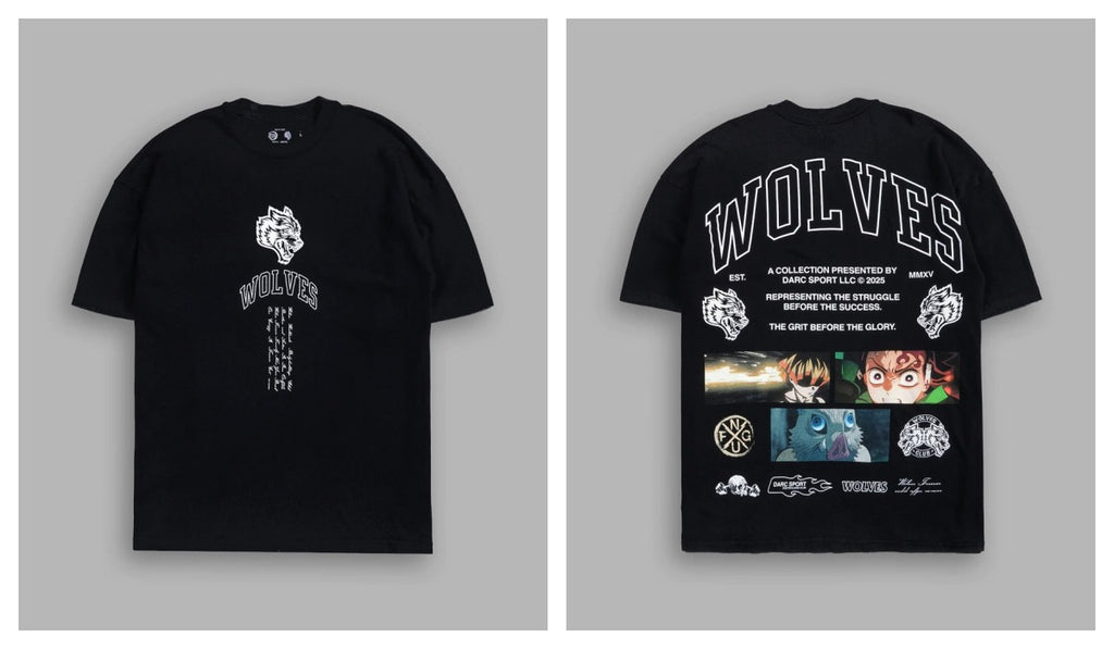 Camiseta Oversized Darc Sport Wolves Collection