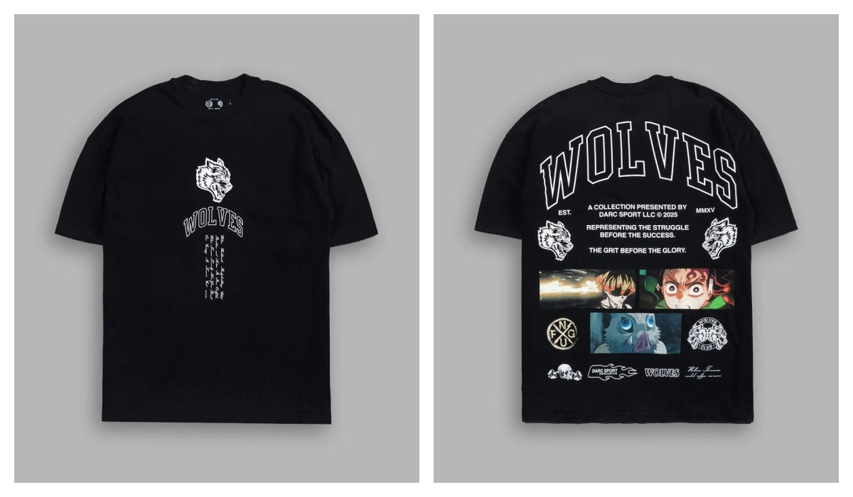 Camiseta Oversized Darc Sport Wolves Collection