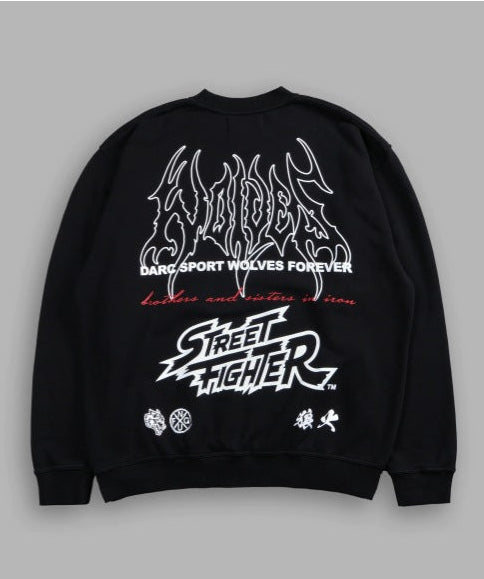 Moletom Darc Sport  STREET FIGHTER - "THE LOGO" METAL