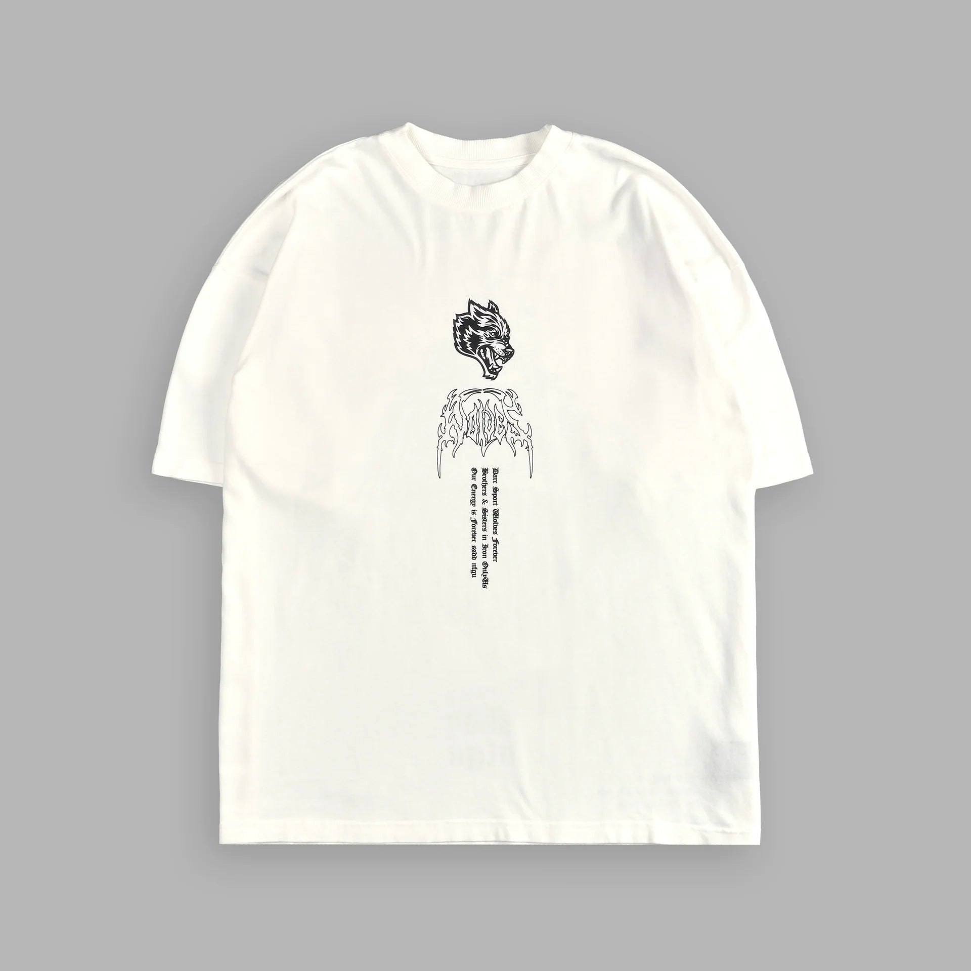 Camiseta Oversized Darc Sport Wolves Bodybuilding