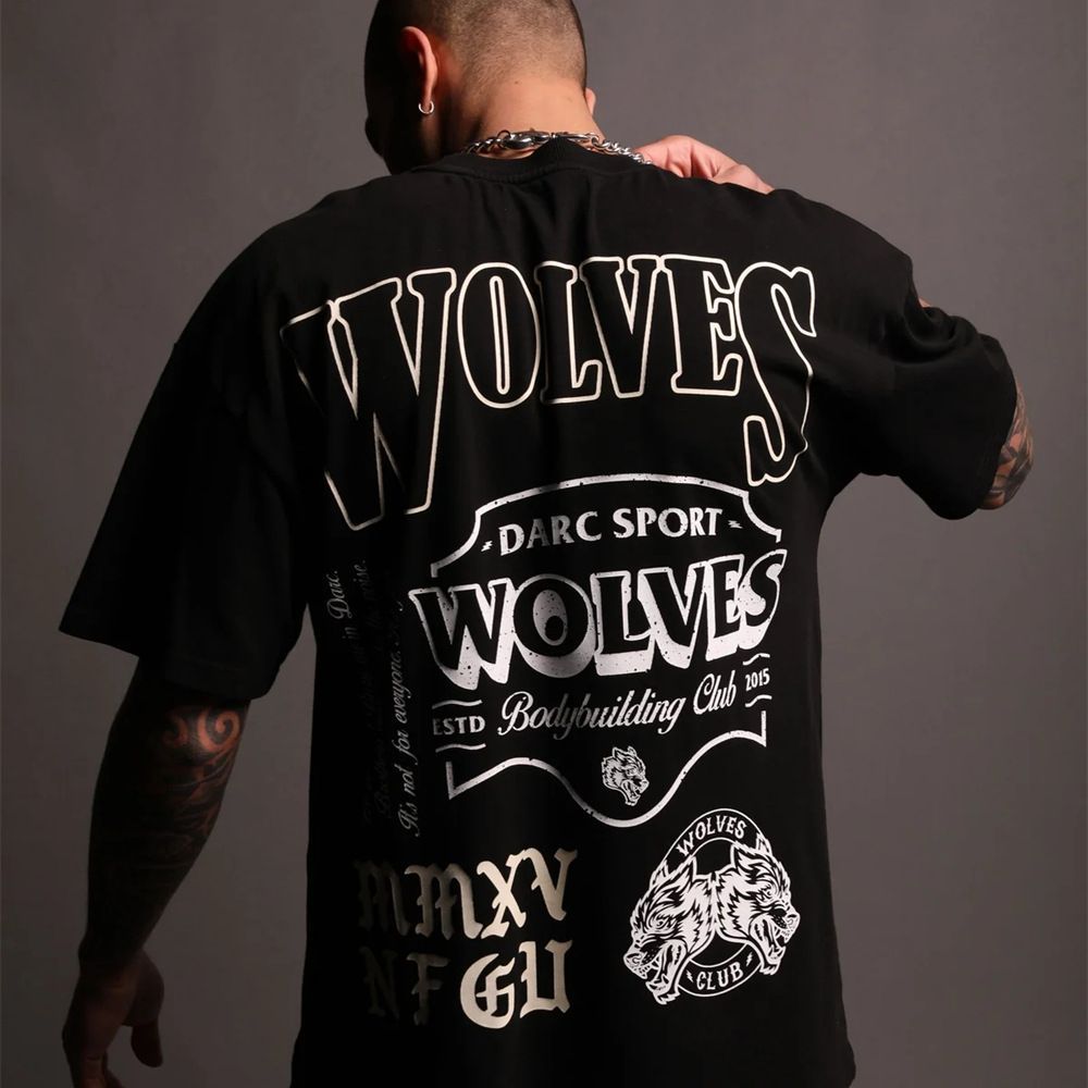 Camiseta Oversized Darc Sport Wolves Club