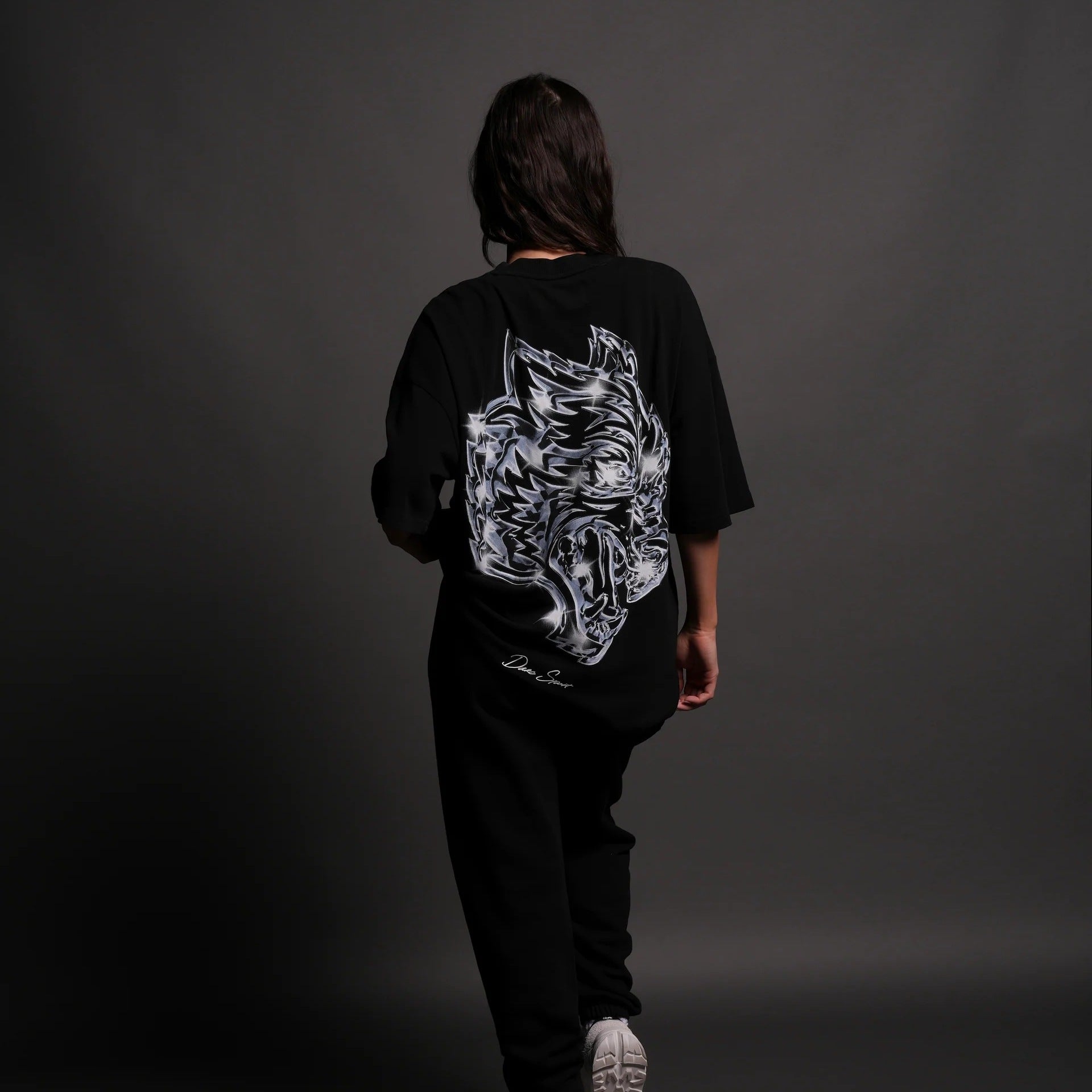 Darc Sport Camiseta Oversized Lobo Chrome