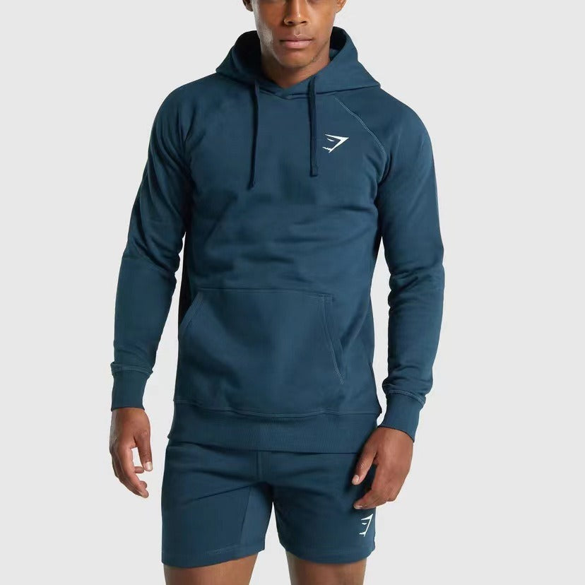 Moletom com Capuz Gymshark Raglan Minimalista