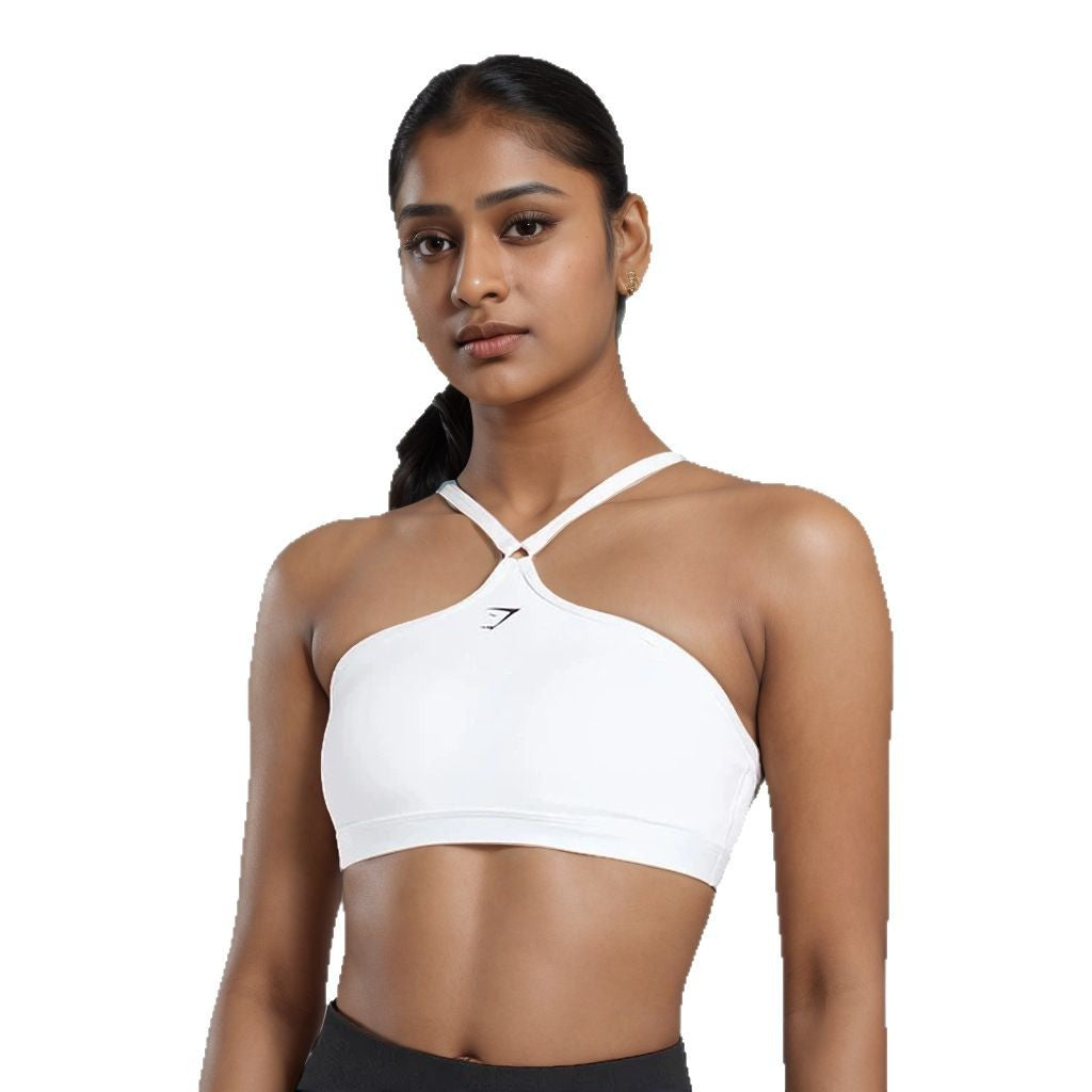 Top Esportivo Gymshark Halter Alças Cruzadas