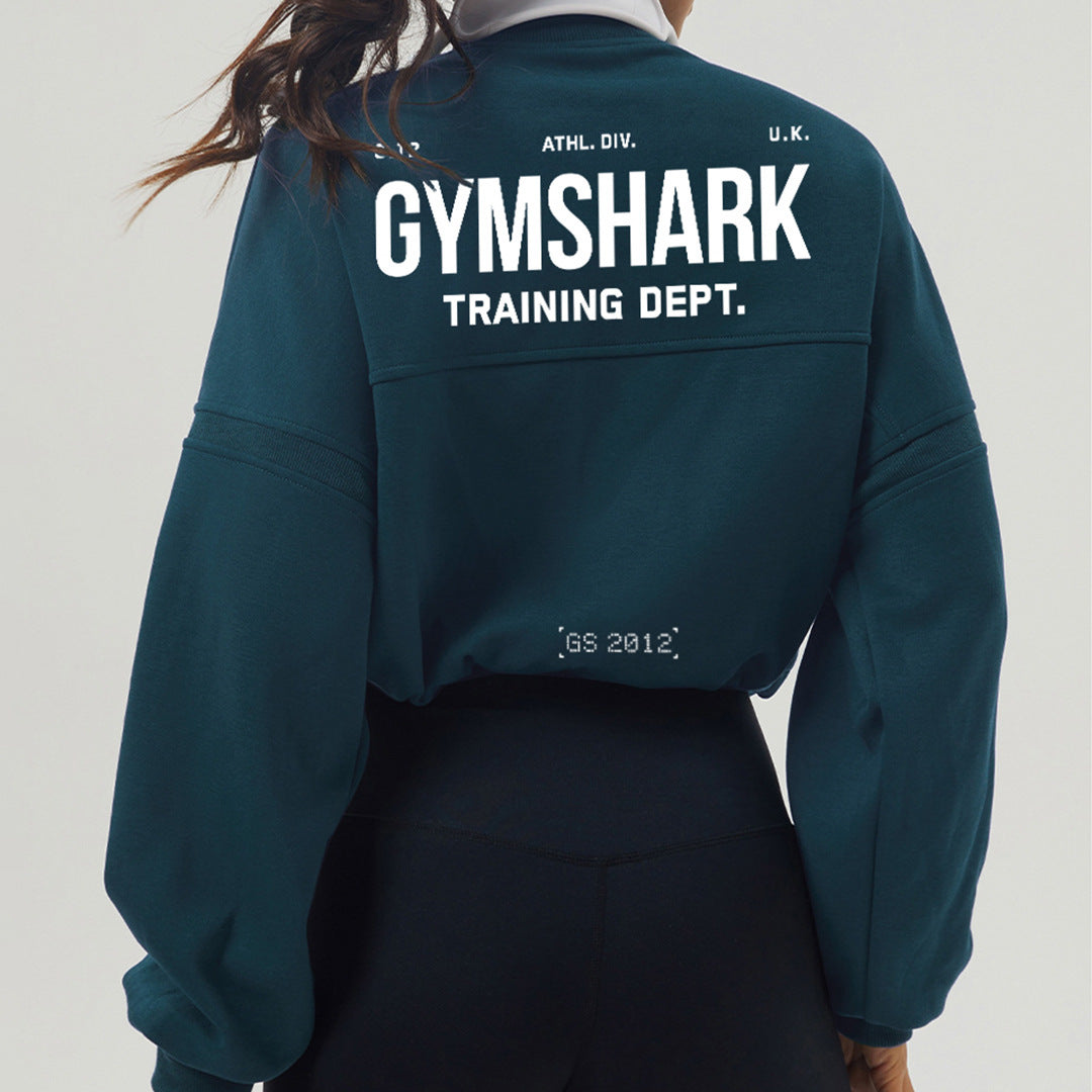 Moletom Cropped Gymshark Training Dept. Half-Zip