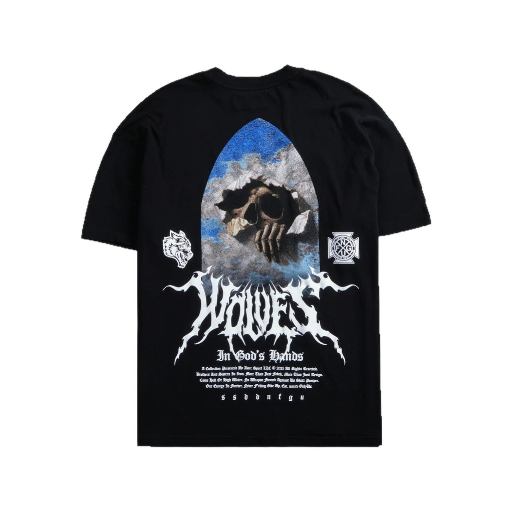 Camiseta Oversized Darc Sport Wolves In God's Hands