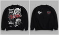 Moletom Darc Sport  ROSES WHILE WE'RE HERE