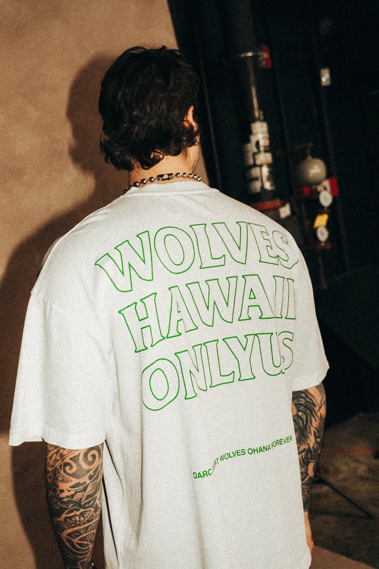 Camiseta Darc Sport  WOLVES HAWAII "ONLY US"