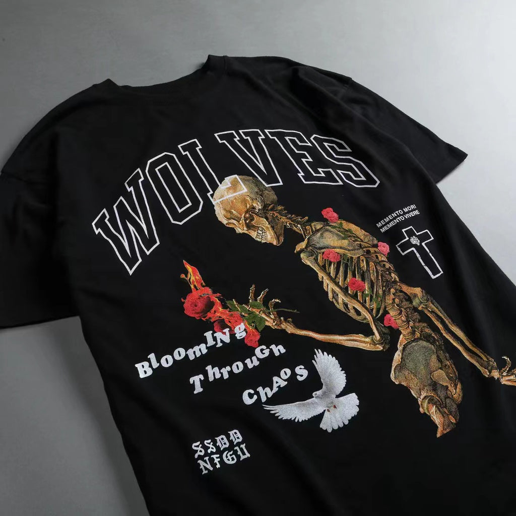 Camiseta Oversized Darc Sport Wolves Memento Mori