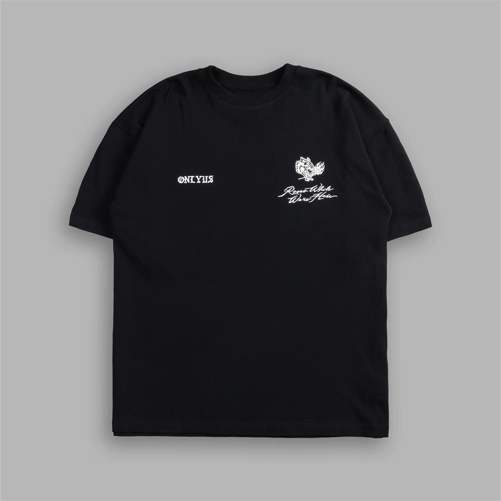 Camiseta Oversized Darc Sport Tattoo Art Dark