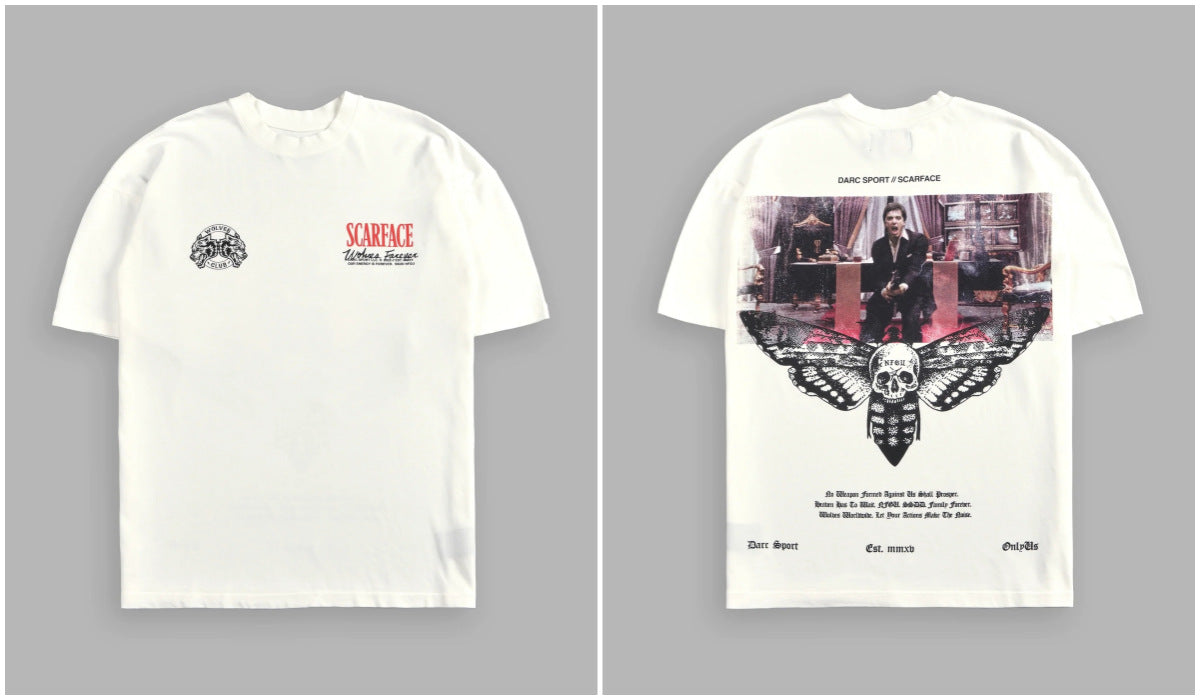 Camiseta Darc Sport SCARFACE - "WOLVES AND THE MOTH"