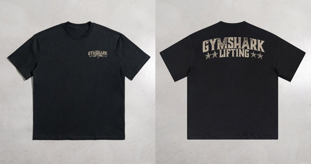 Camiseta Gymshark Lifting Oversized Distressed