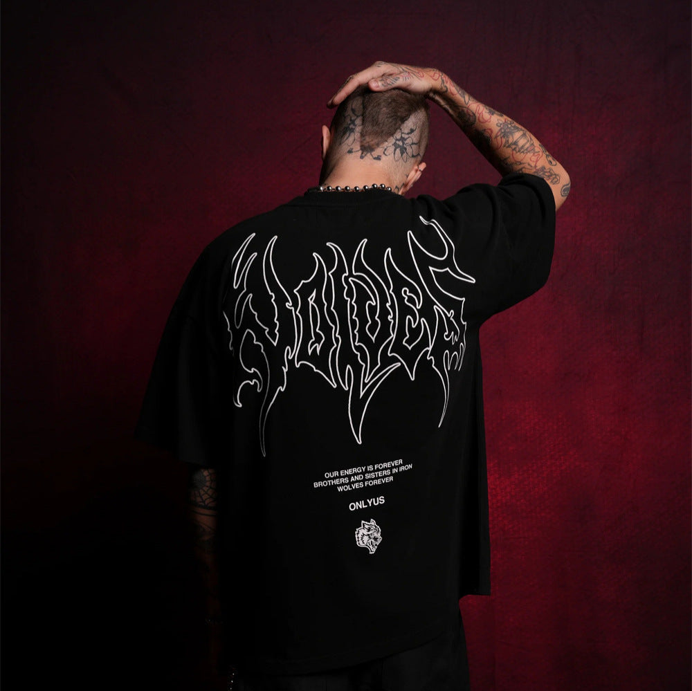 Camiseta Darc Sport Wolves Oversized Preta