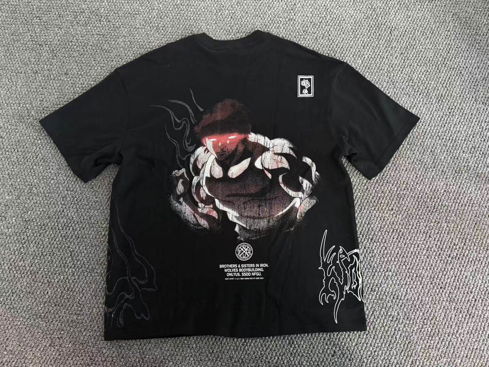 Drop Camiseta Darc Sport x Baki Hanma.
