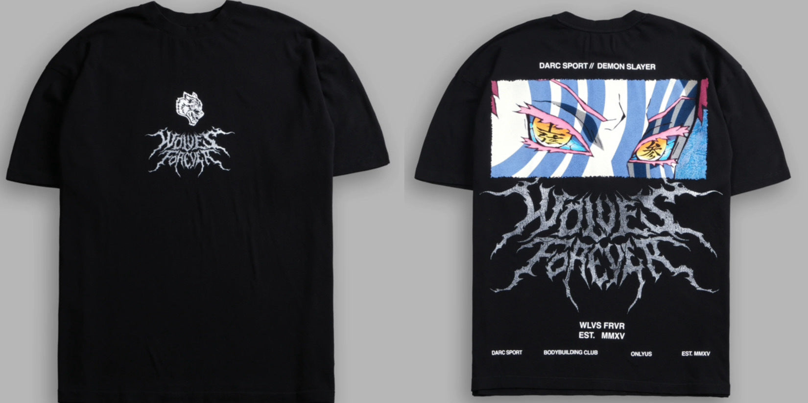 Camiseta Oversized Darc Sport Wolves Forever