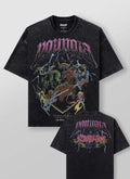 Camiseta YoungLA Scooby-Doo Acid Wash Oversized
