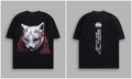 Camiseta Oversized Darc Sport Kitsune Wolves Club