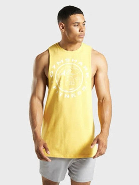 Regata Gymshark Muscle Tee Cava Aberta Fitness