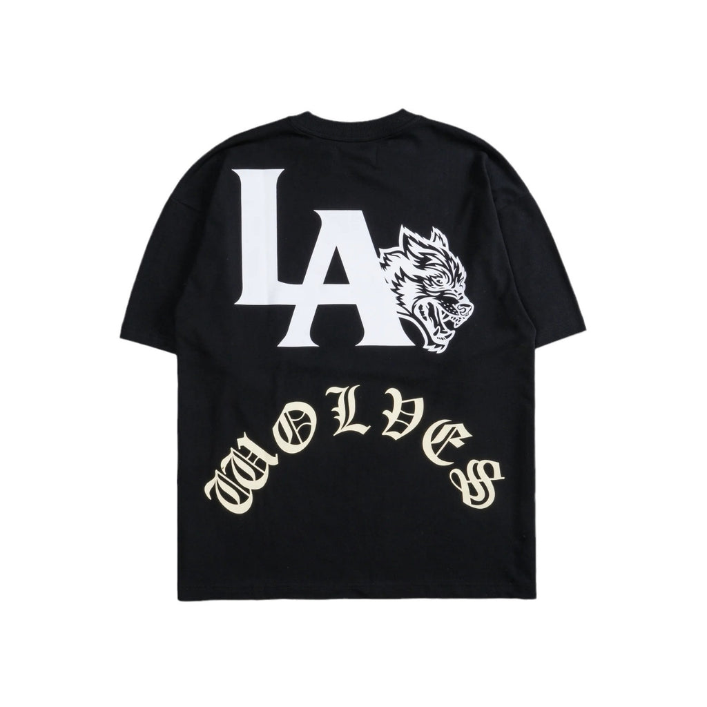Camiseta Oversized Darc Sport LA Wolves Preta