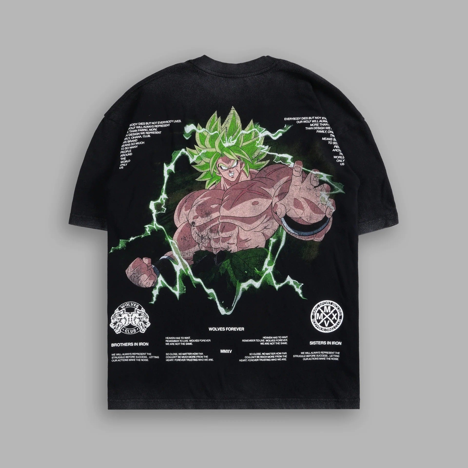 Camiseta Darc Sport Drop Dragon Ball Z Wolves Forever