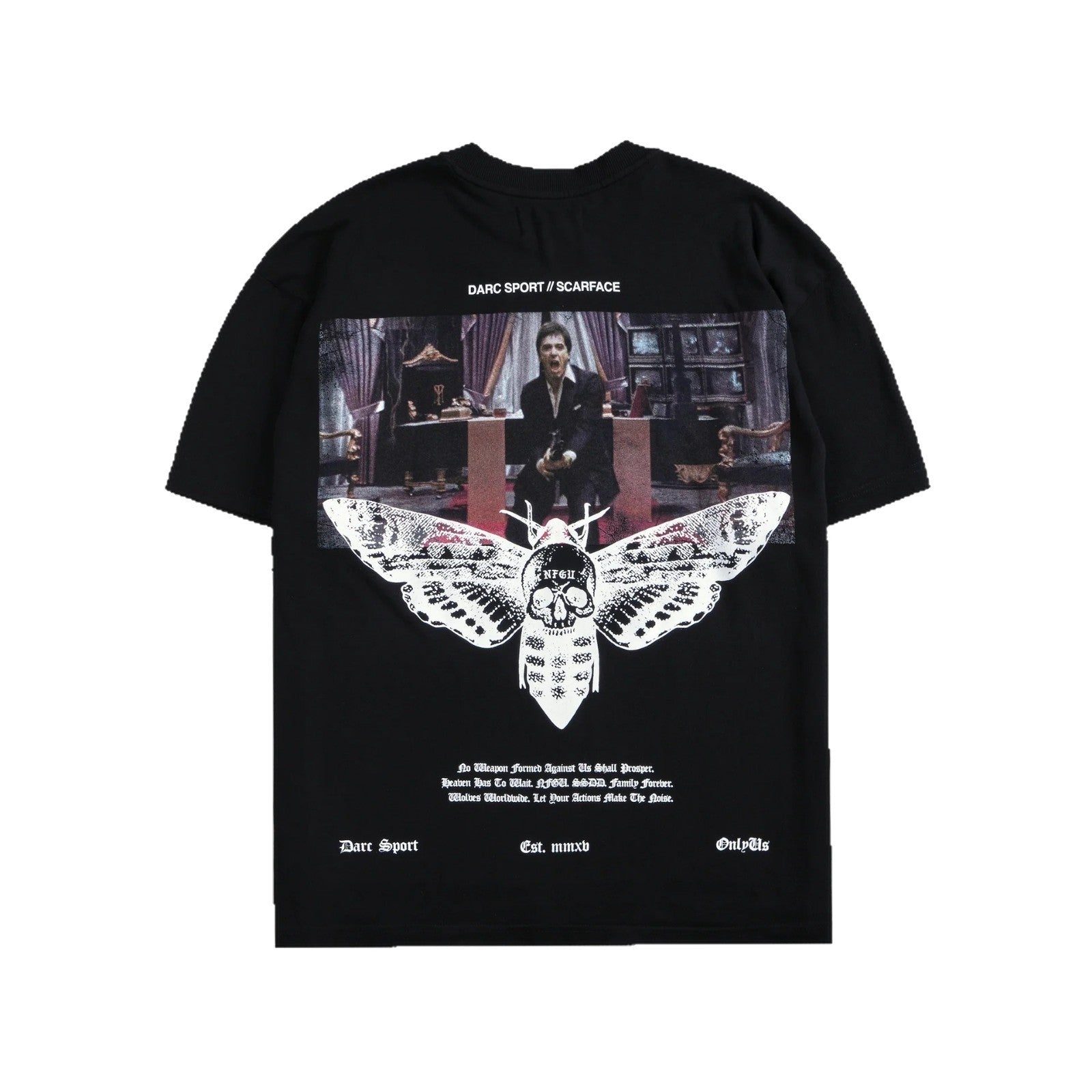 Camiseta Darc Sport SCARFACE - "WOLVES AND THE MOTH"
