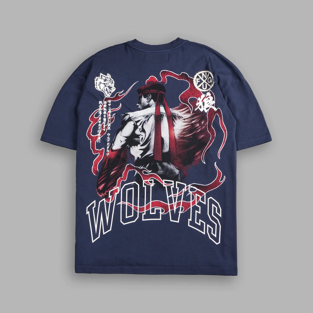 Camiseta Oversized Darc Sport Wolves Anime