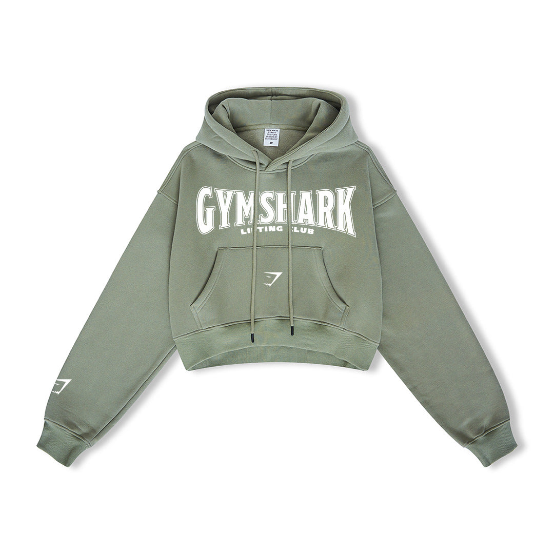 Moletom com Capuz Gymshark Lifting Club Cropped
