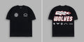 Camiseta Darc Sport WOLVES "FLAME" RACING