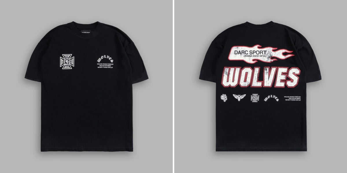 Camiseta Darc Sport WOLVES "FLAME" RACING