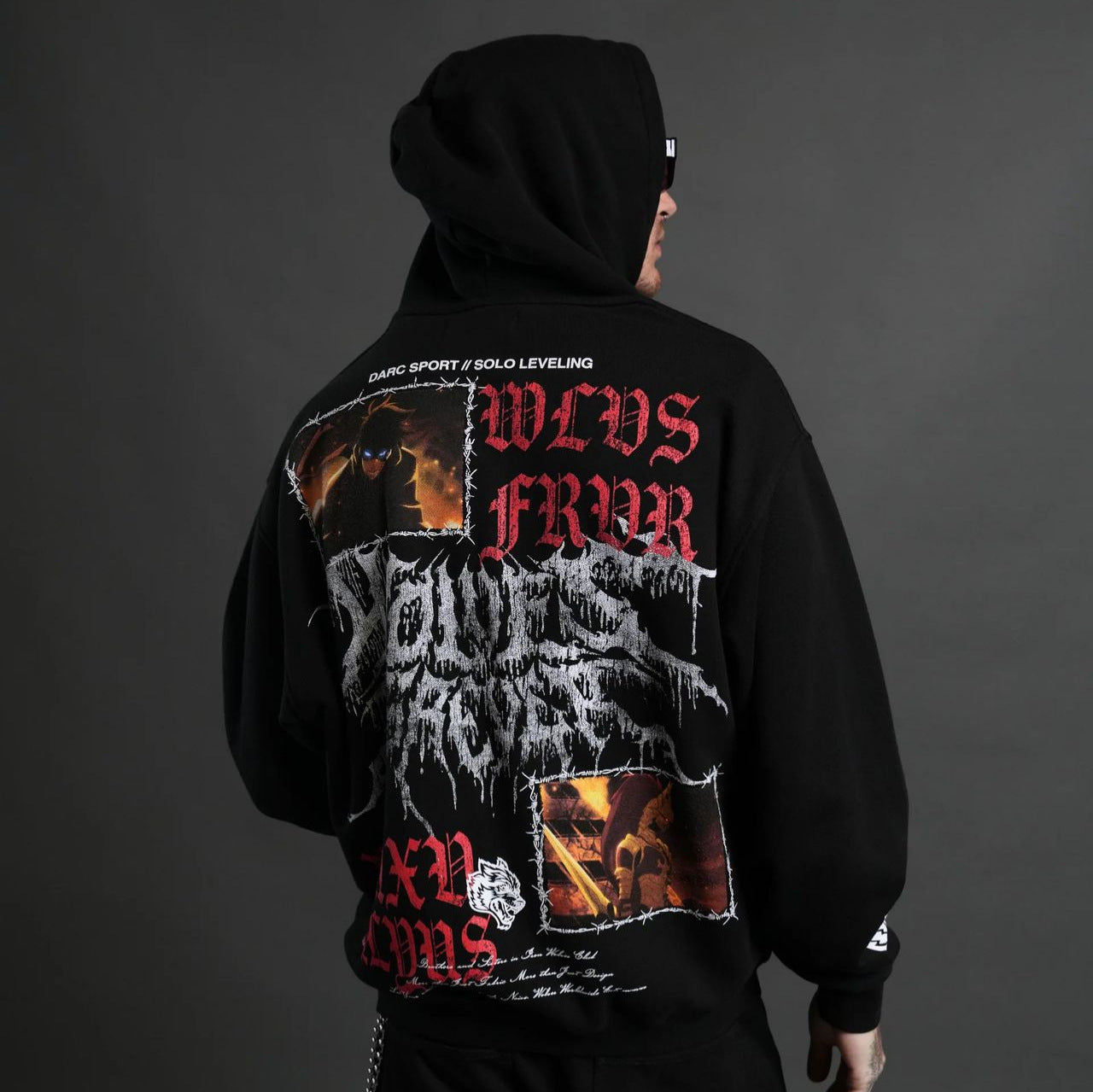 Moletom com Capuz Darc Sport Wolves Forever