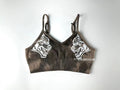 TTWOLFES Edição Limitada a Cores! Wolfhead Conjunto de Calças Desportivas Fitness Brown Tie-Dye Brown Seamless Fitness A31