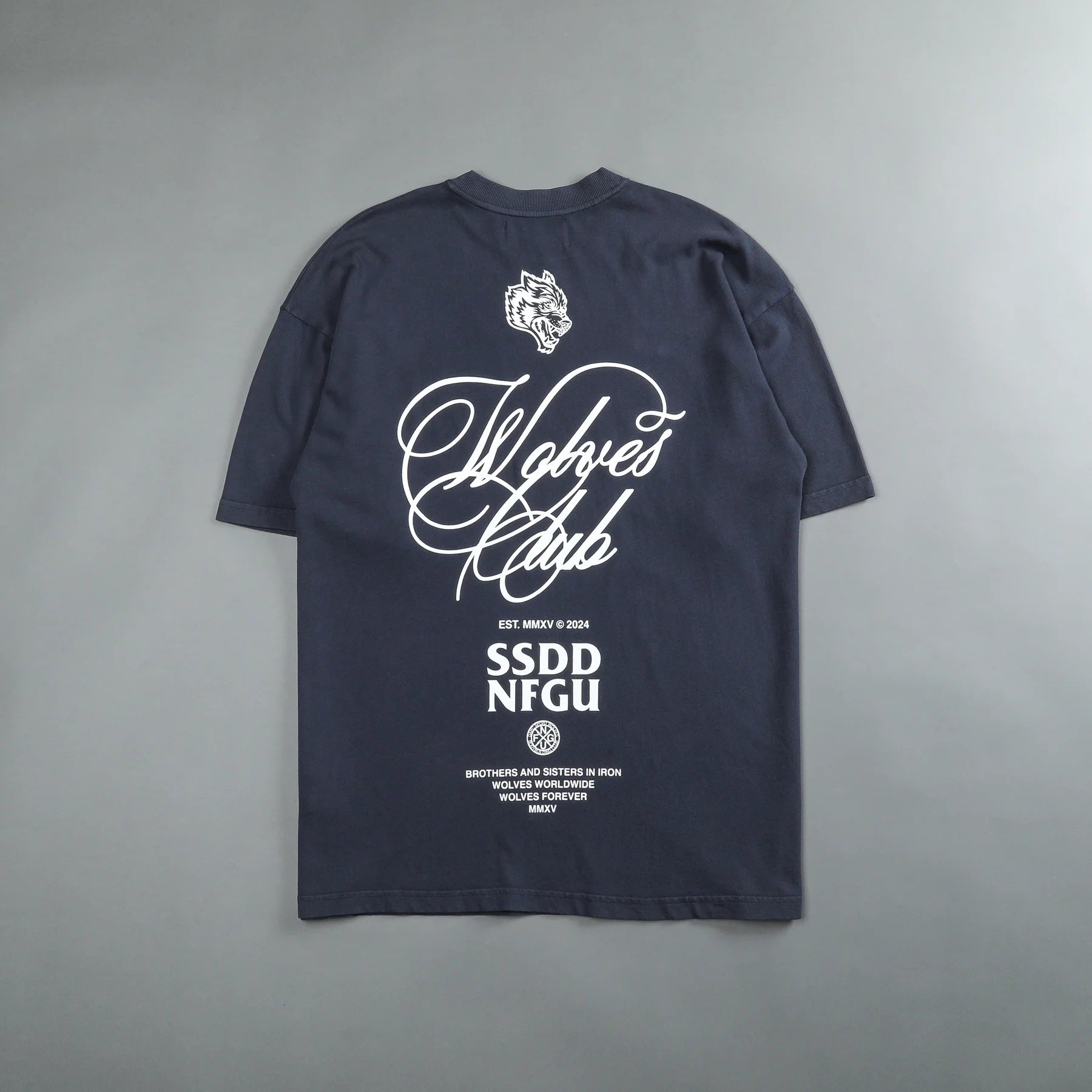 Camiseta Oversized Darc Sport Wolves Club Estampa