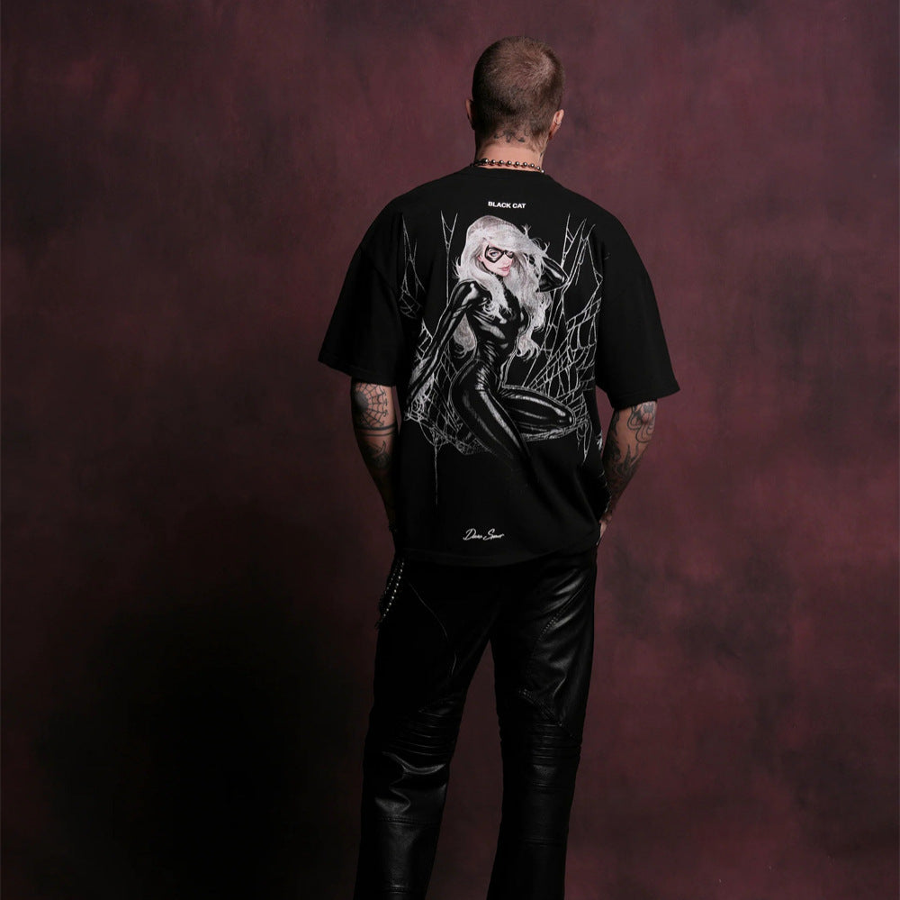 Darc Sport Camiseta Black Cat Oversized