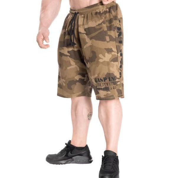 Shorts GASP Utility Camo de Treino Relaxed