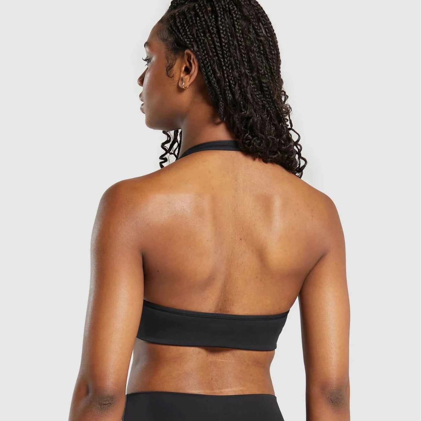 Top Esportivo Gymshark Halter Neck com Bojo