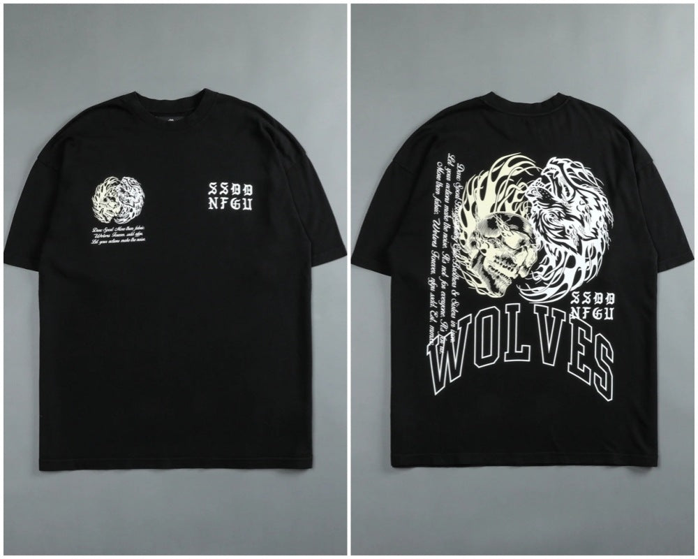 Camiseta Oversized Darc Sport Wolves SSDD