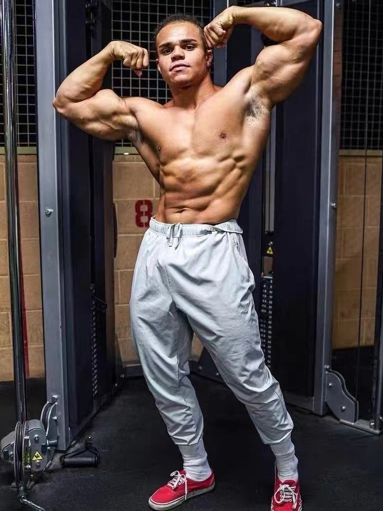 Calça Jogger Gymshark Slim Tapered Canelada