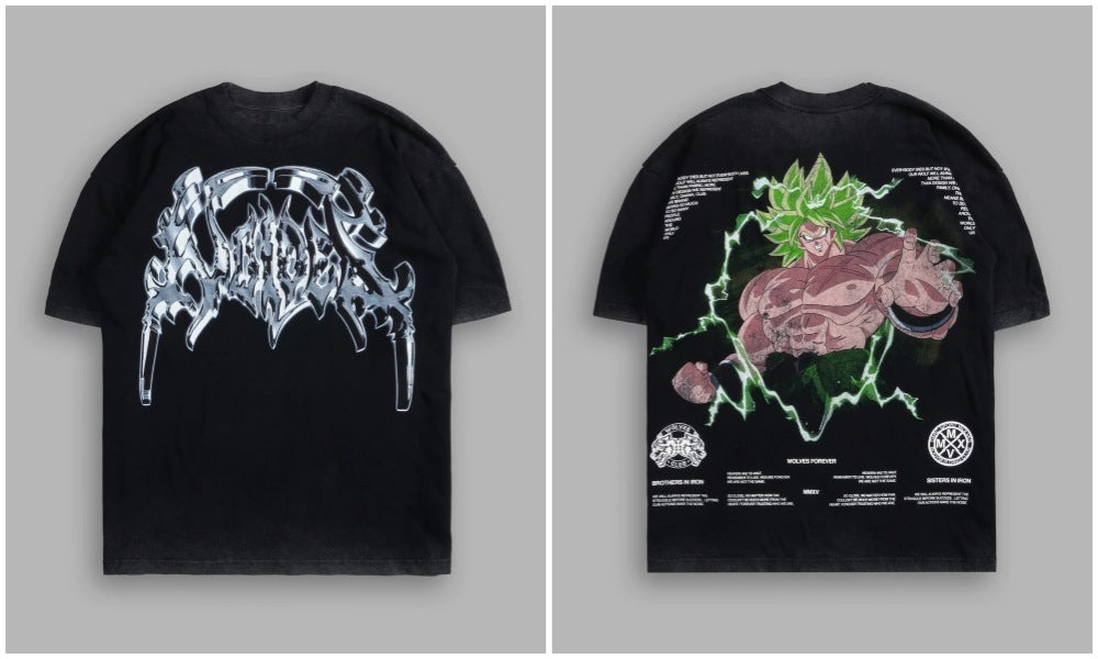 Camiseta Darc Sport Drop Dragon Ball Z Wolves Forever